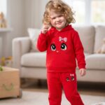 Kitty Bow Hoodie and Jogger Set