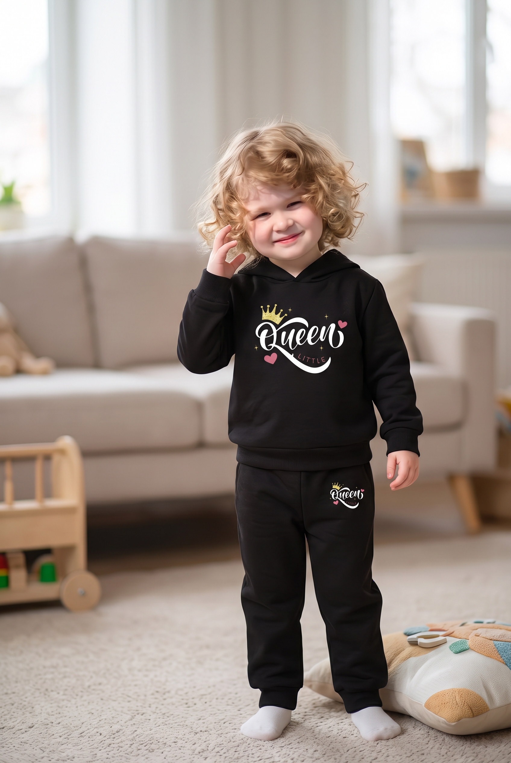 Gemini_Generated_Image_w6m5i2w6m5i2w6m5 Kids Hoodie Set - Image 1